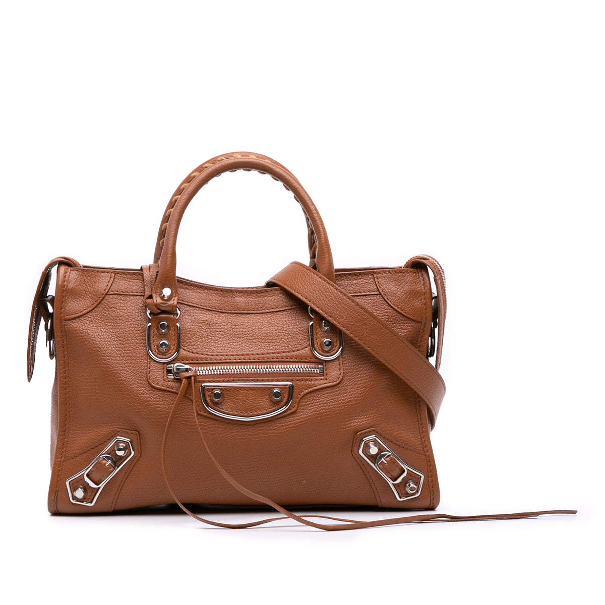 Small Chevre Motocross Classic Metallic Edge City Satchel