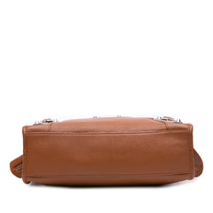 Small Chevre Motocross Classic Metallic Edge City Satchel