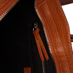 Small Chevre Motocross Classic Metallic Edge City Satchel