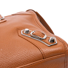Small Chevre Motocross Classic Metallic Edge City Satchel