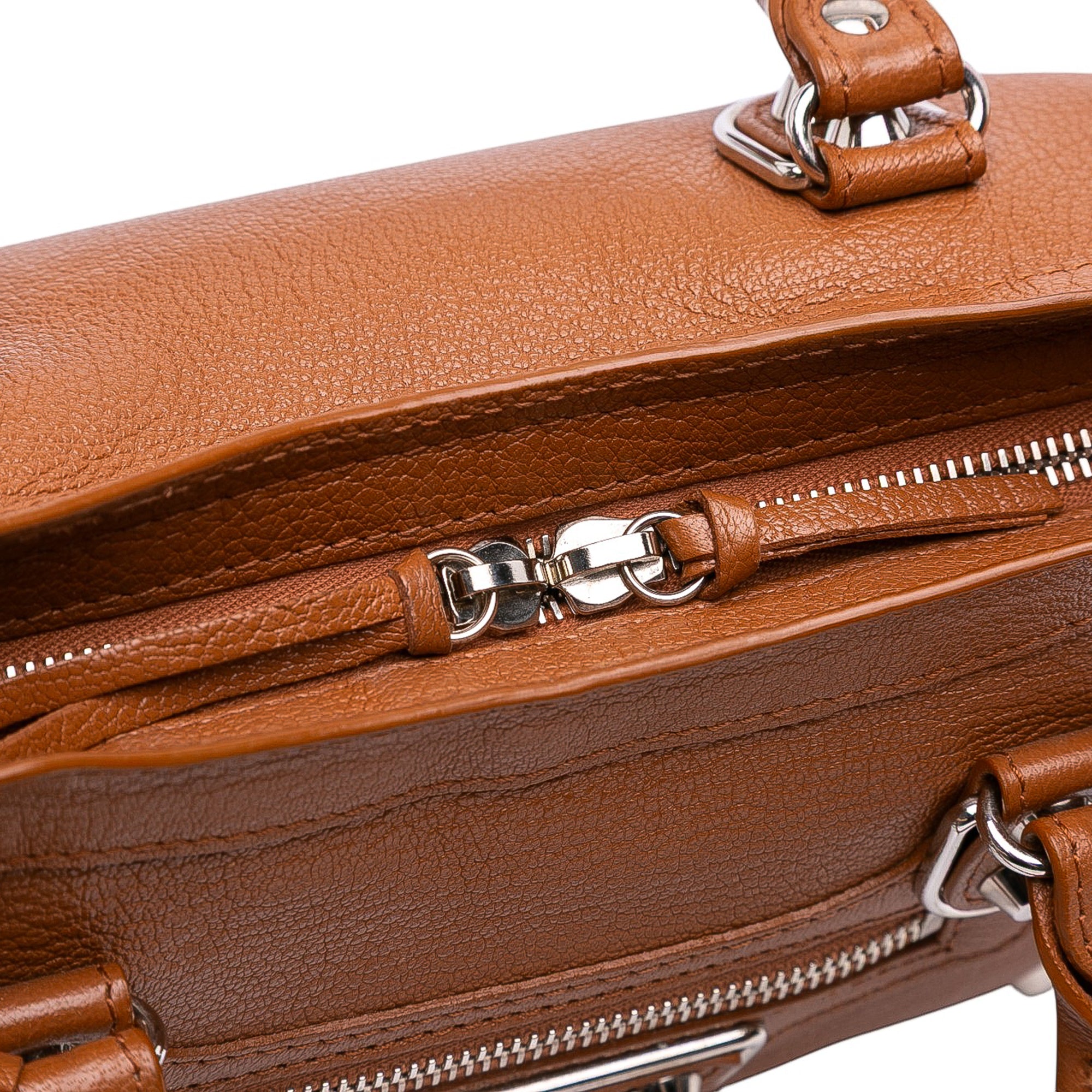 Small Chevre Motocross Classic Metallic Edge City Satchel