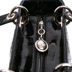 Medium Patent Cannage Lady Dior