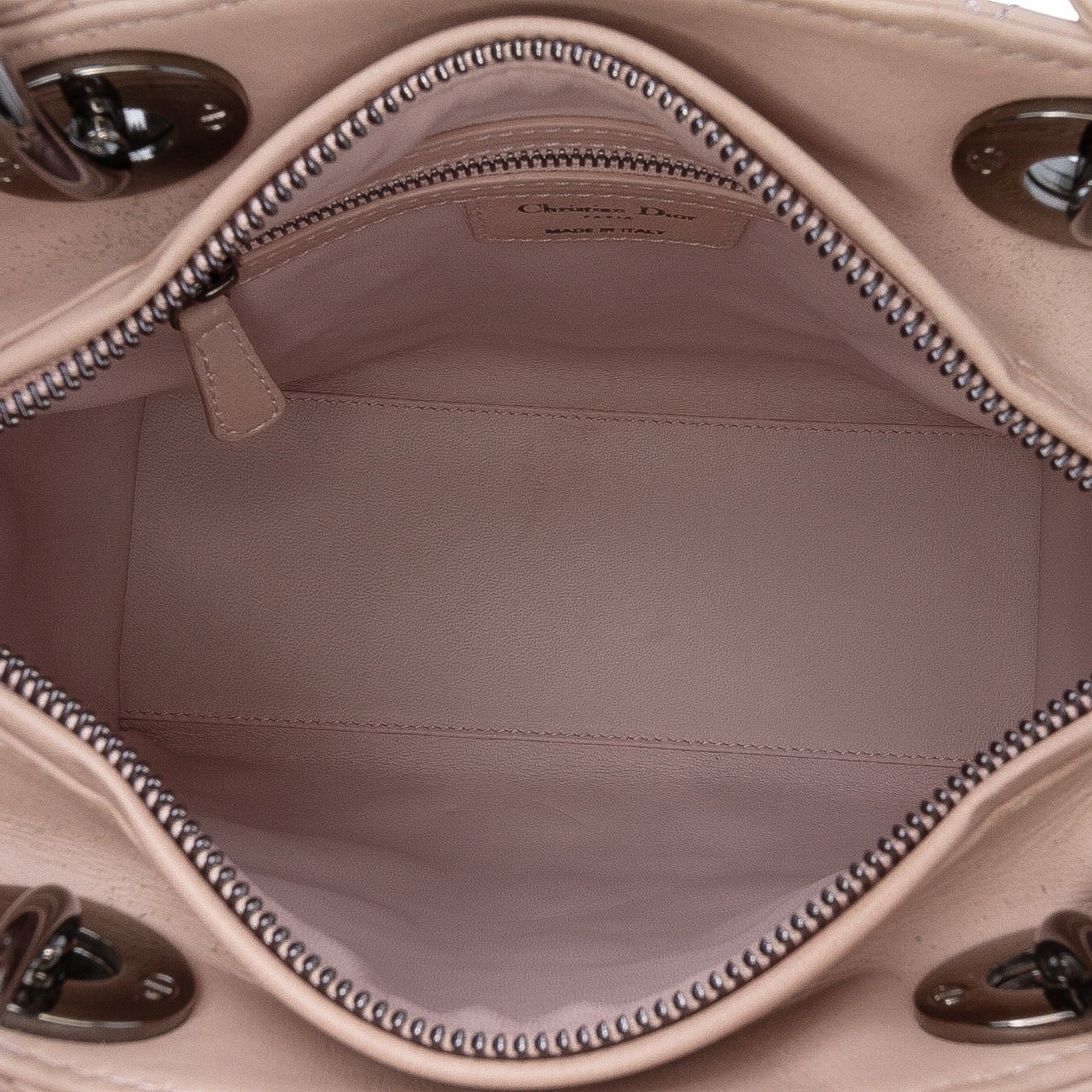 Medium Lambskin Cannage Lady Dior