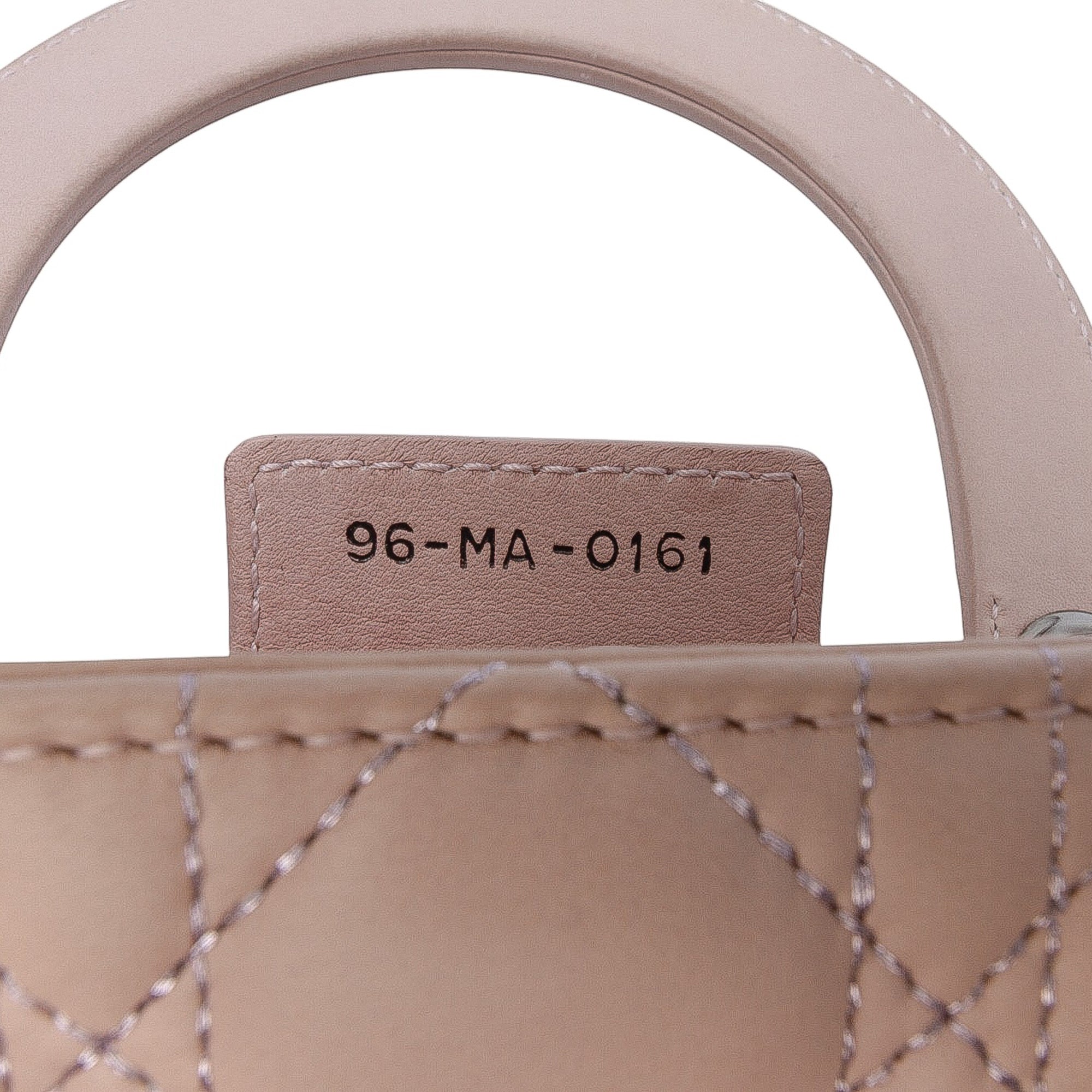 Medium Lambskin Cannage Lady Dior