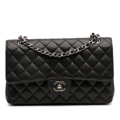 Medium Classic Caviar Double Flap