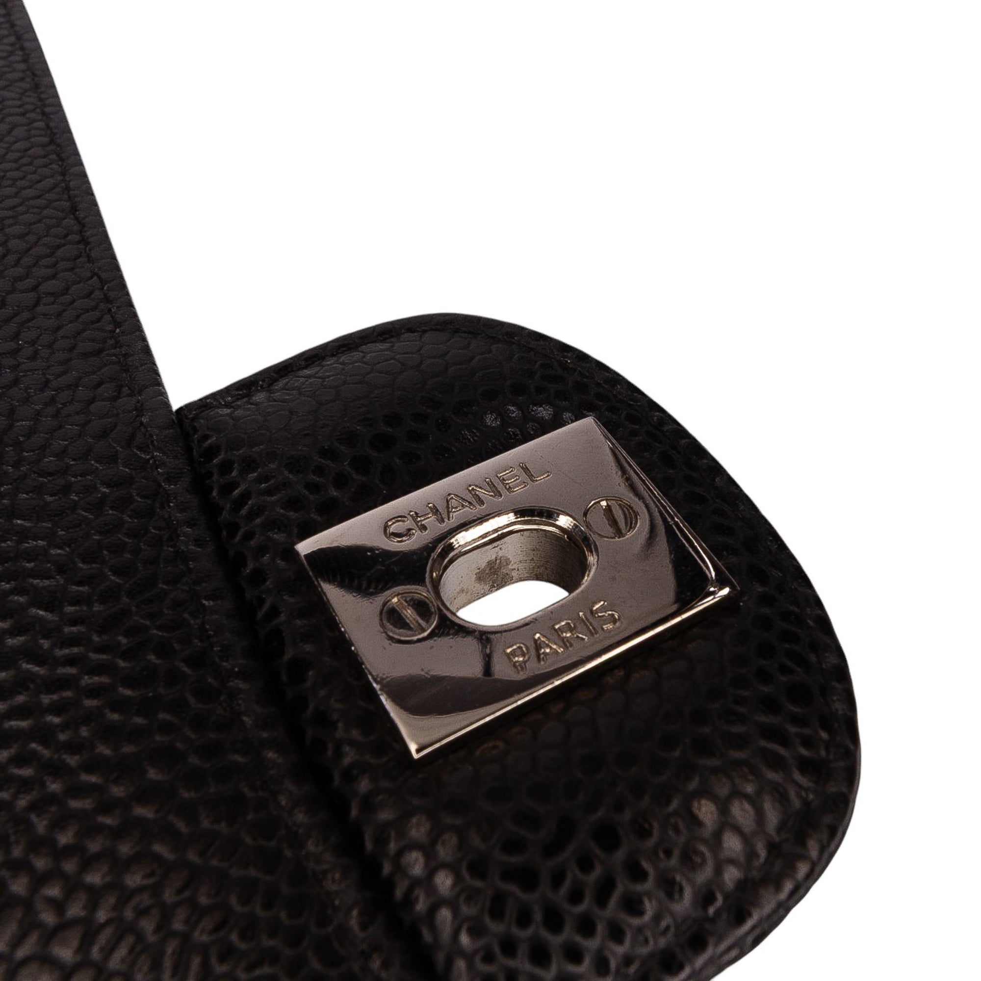 Medium Classic Caviar Double Flap