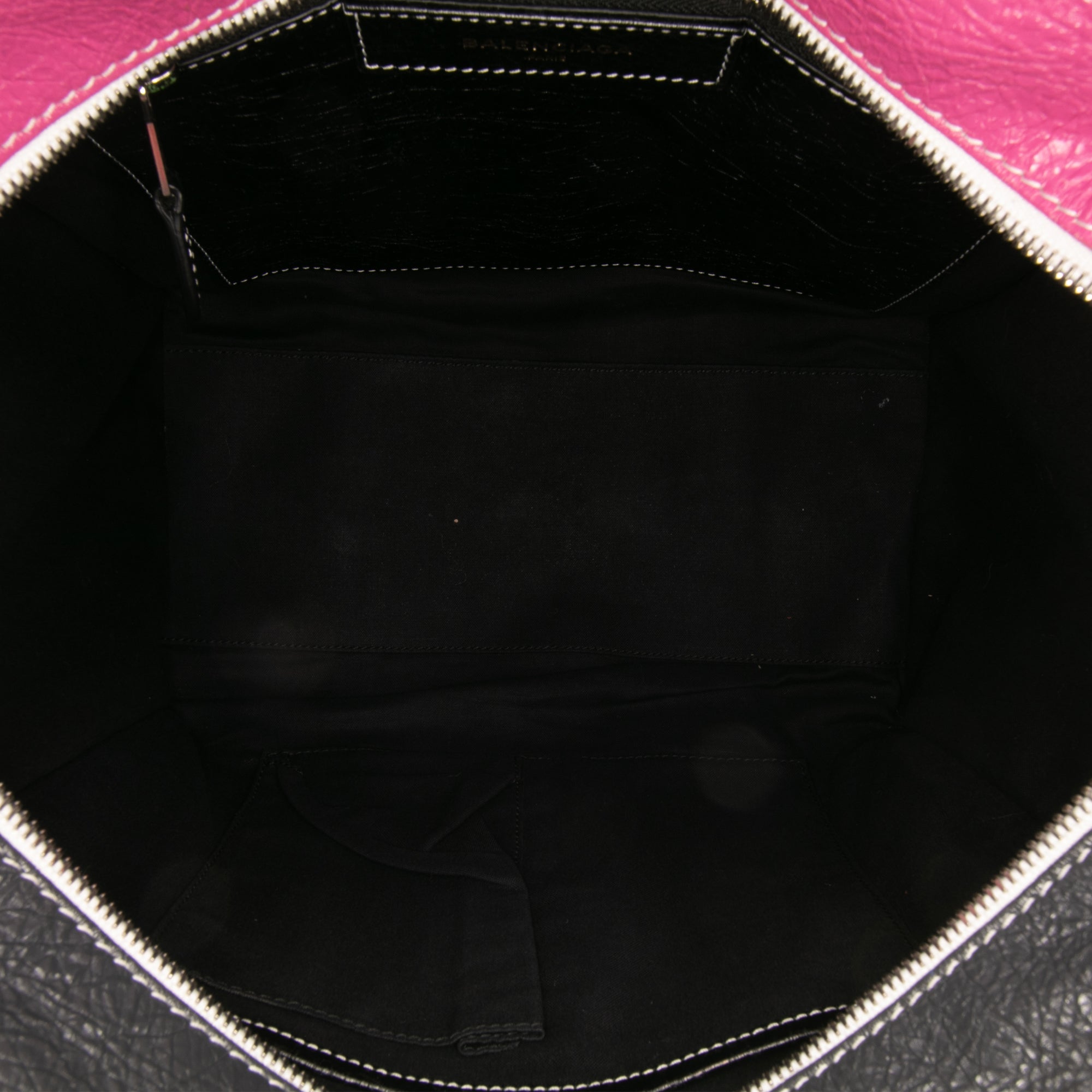 S Lambskin Bazar Shopper Satchel