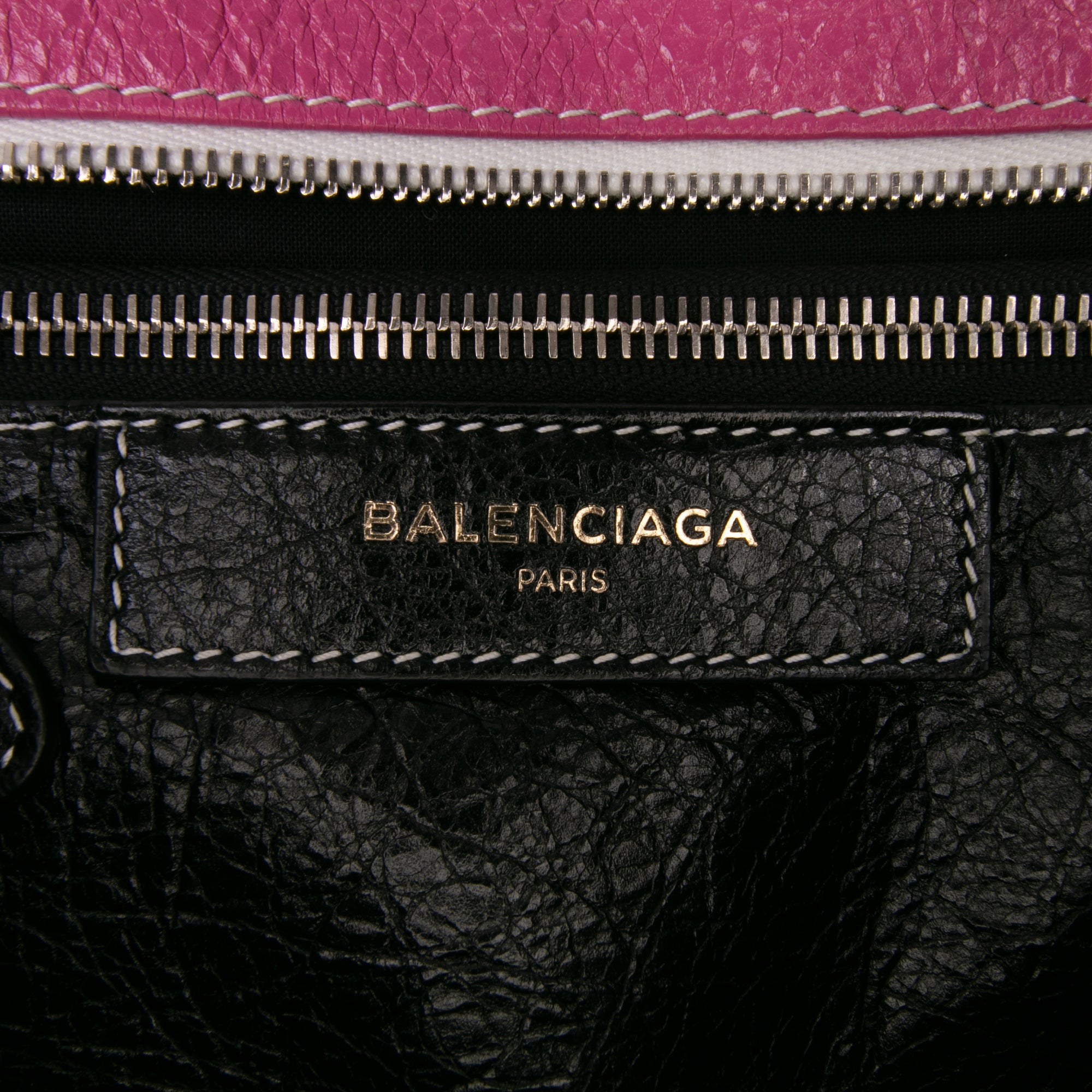 S Lambskin Bazar Shopper Satchel