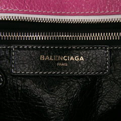 S Lambskin Bazar Shopper Satchel