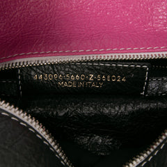 S Lambskin Bazar Shopper Satchel