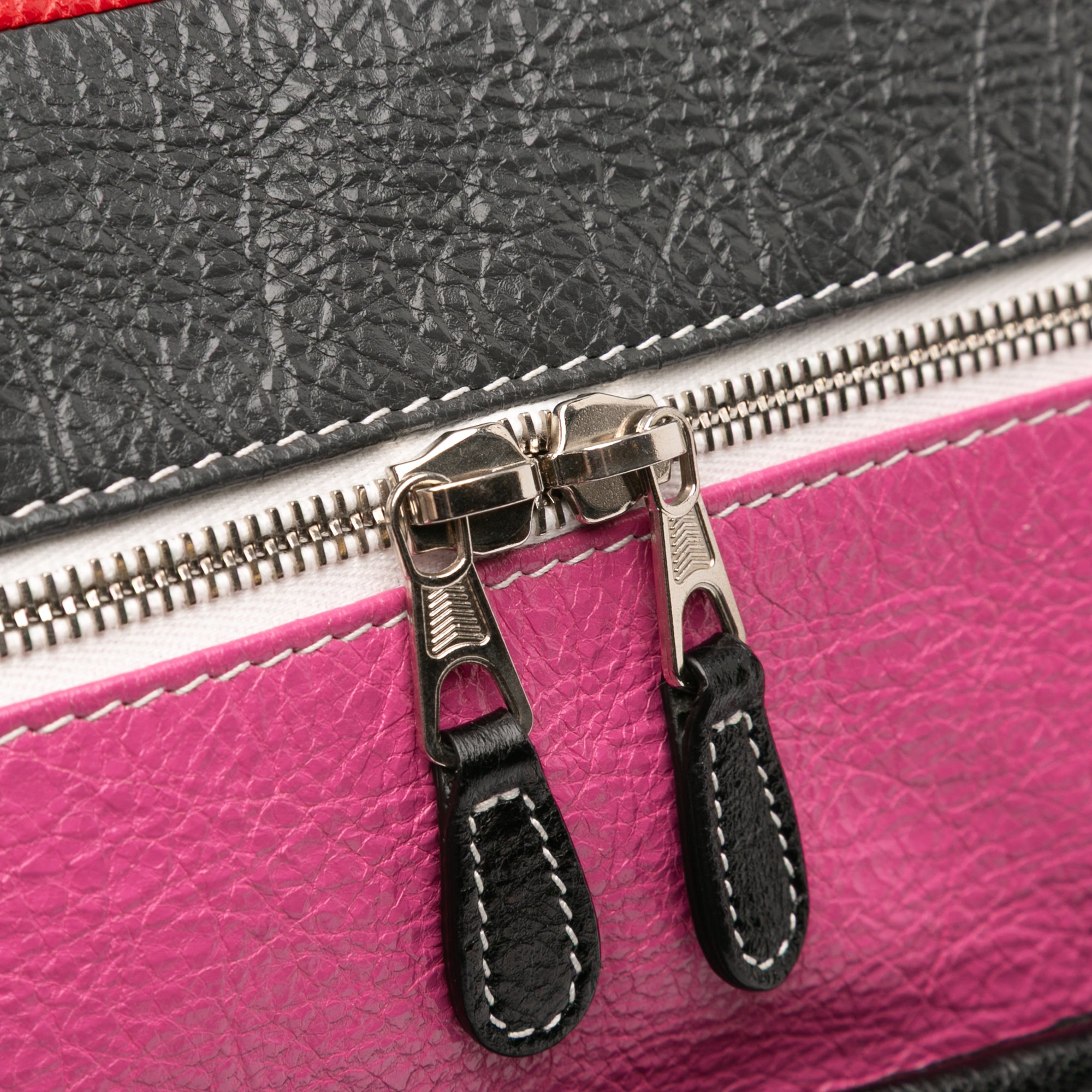 S Lambskin Bazar Shopper Satchel