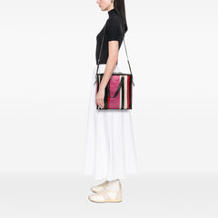 S Lambskin Bazar Shopper Satchel