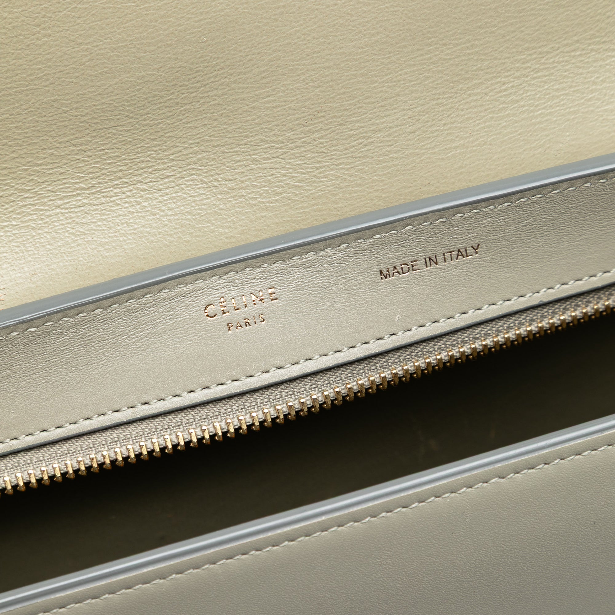 Medium Tricolor Trapeze Satchel