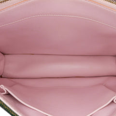 Oblique Velvet Diorama Satchel