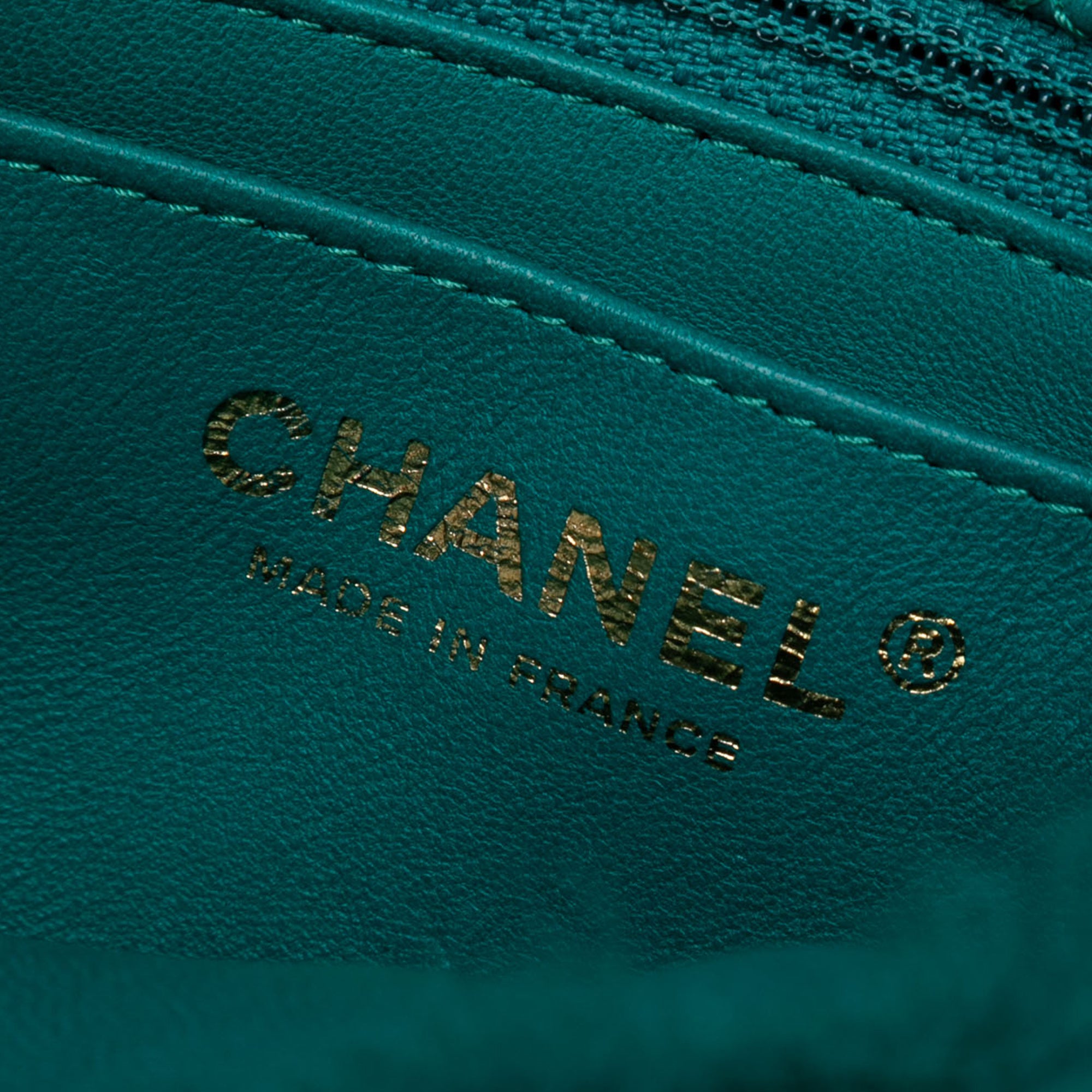 Small CC Shearling Single Flap