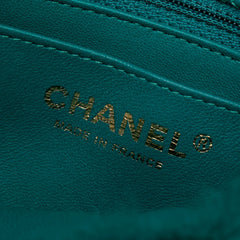 Small CC Shearling Single Flap