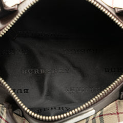 House Check Canvas Handbag_4