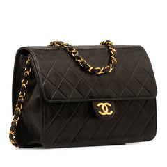 CC Quilted Lambskin Single Flap_1