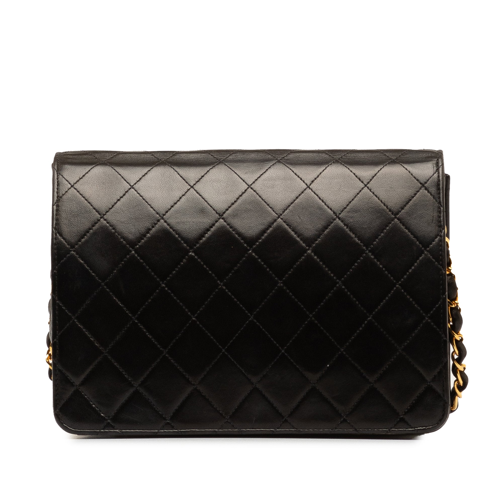 CC Quilted Lambskin Single Flap_2