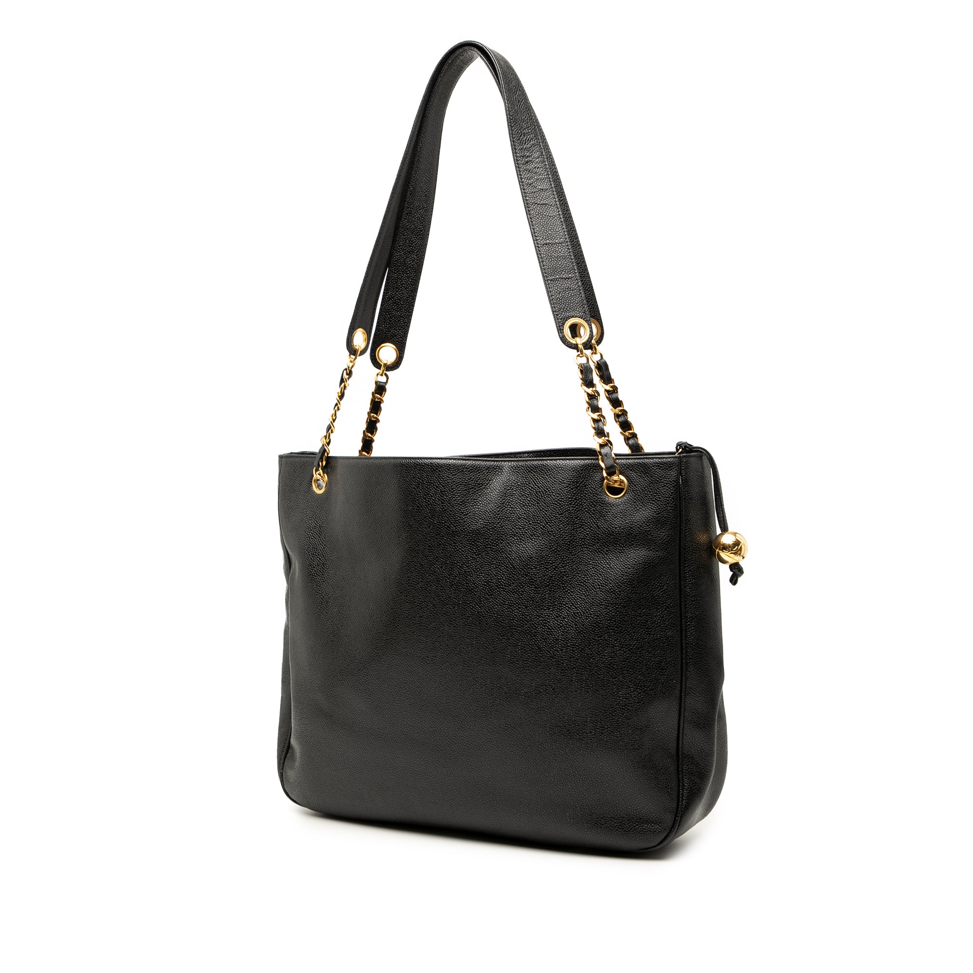 CC Caviar Chain Tote