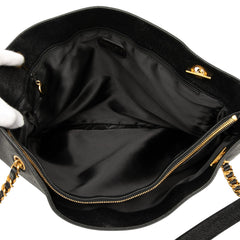 CC Caviar Chain Tote