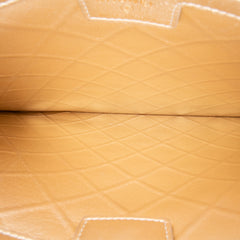 CC Stitched Lambskin Clutch