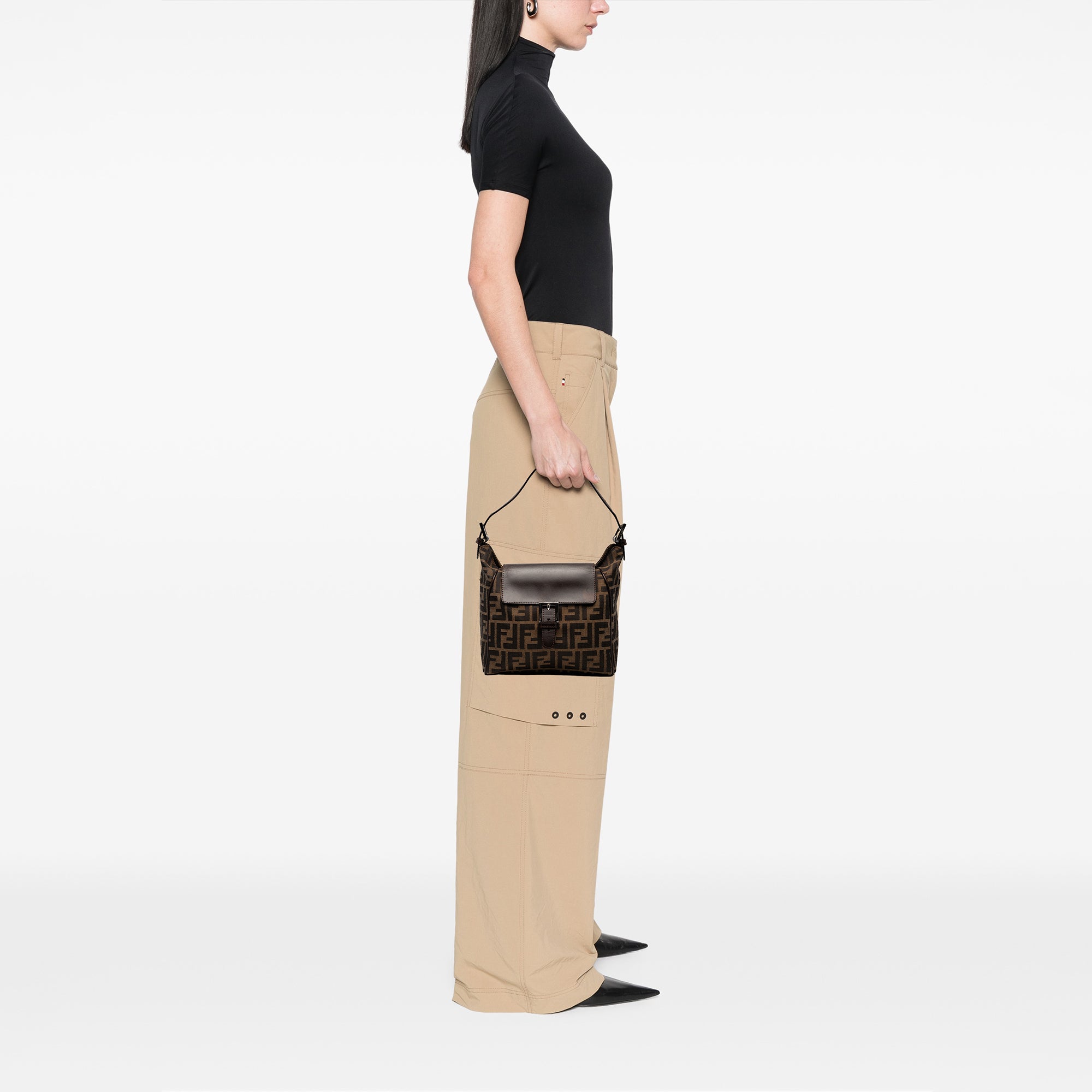 Zucca Canvas Shoulder Bag