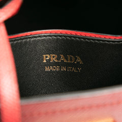 Medium Saffiano Cuir Panier Satchel