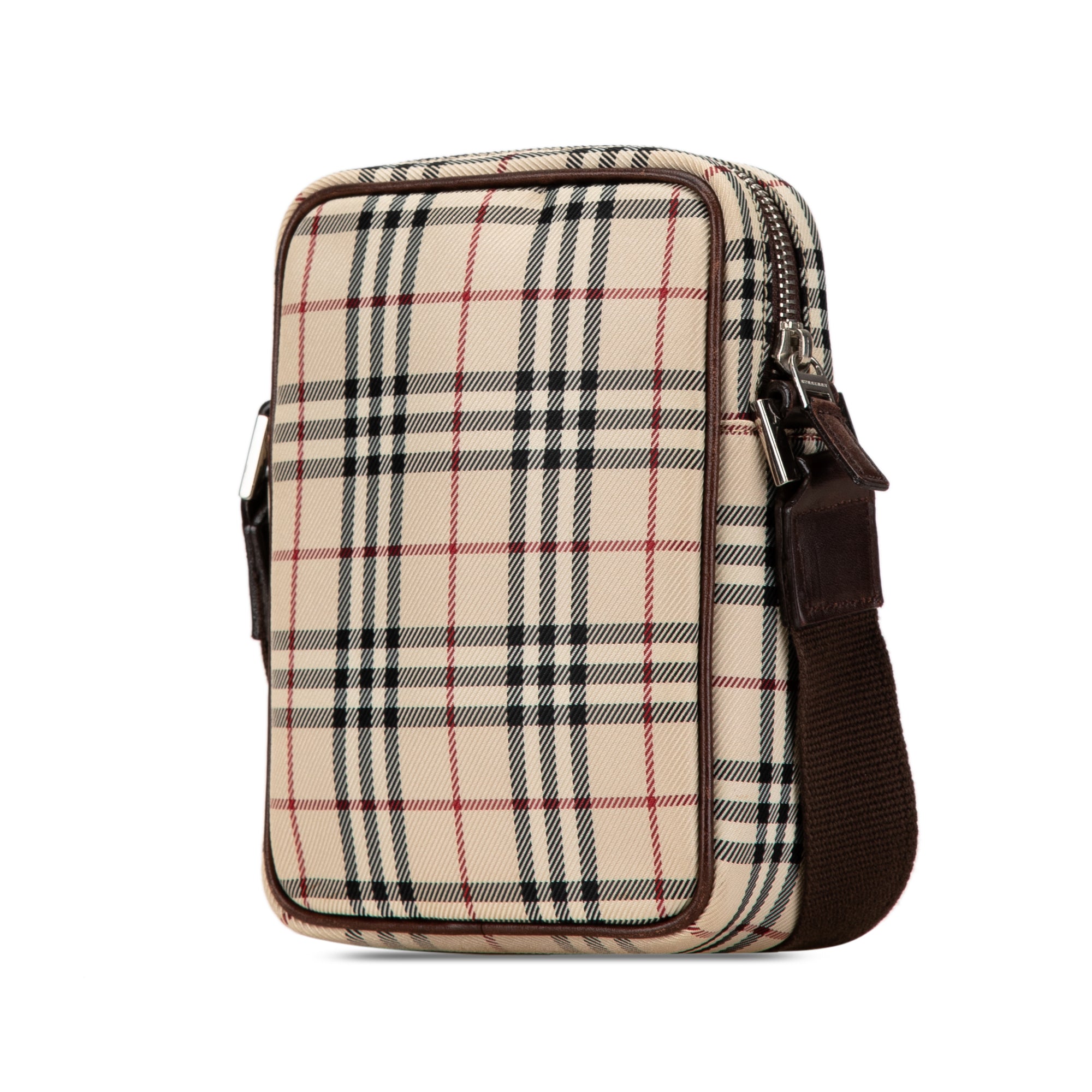 House Check Canvas Crossbody