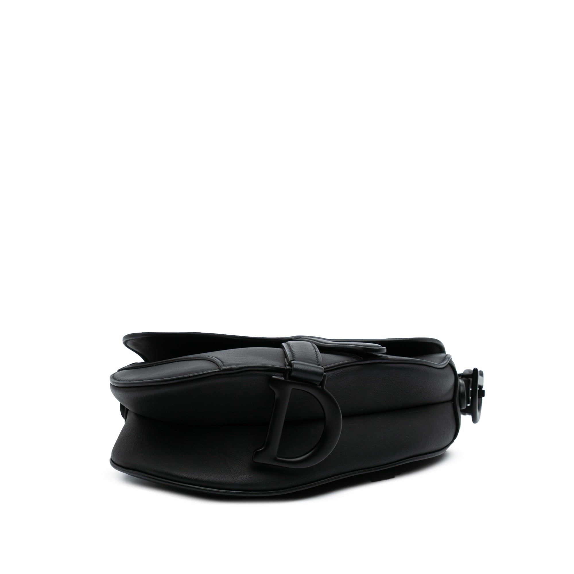 Mini Ultra Matte Calfskin Saddle Bag