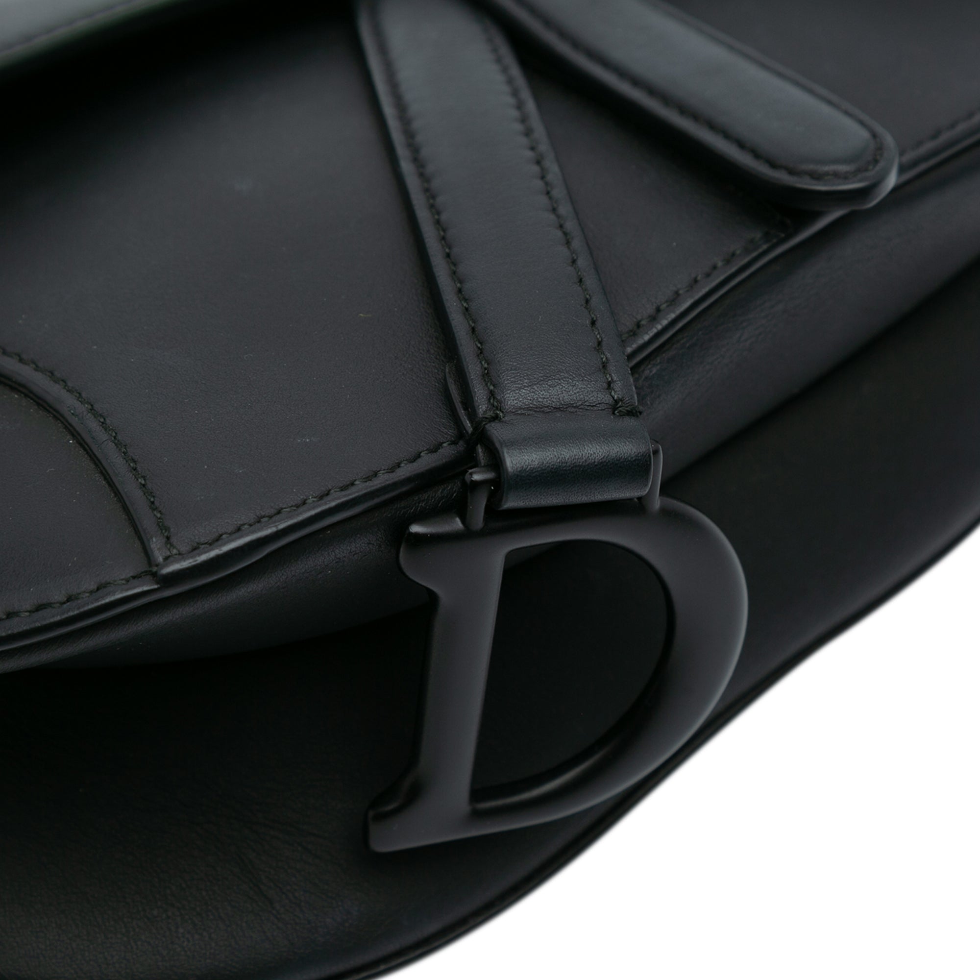 Mini Ultra Matte Calfskin Saddle Bag