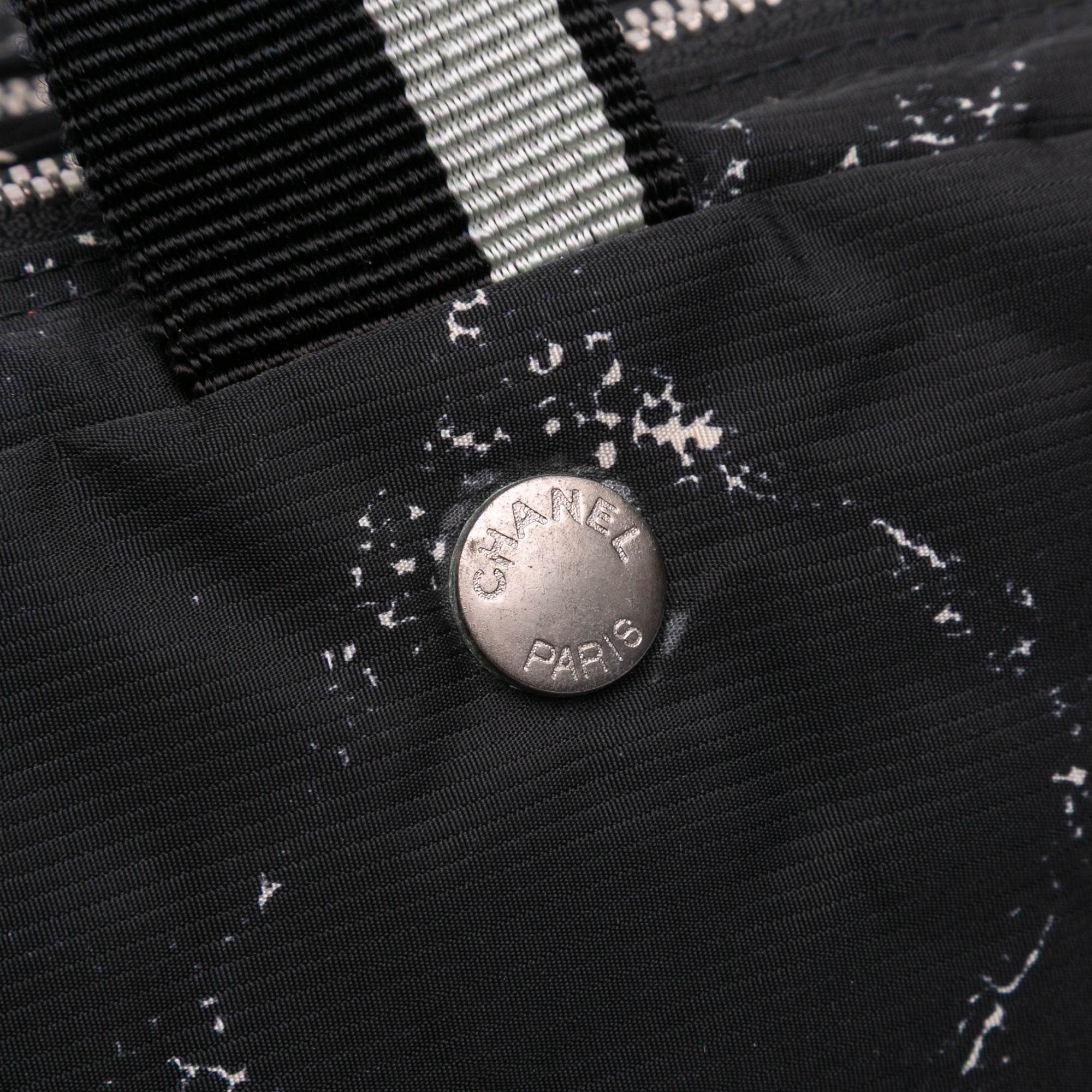 Old Travel Line Nylon Handbag