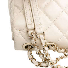 Small Mix Quilted Aged Calfskin New Clutch Flap
