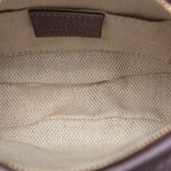 Mini Metallic Pebbled Calfskin Soho Chain Crossbody