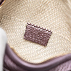 Mini Metallic Pebbled Calfskin Soho Chain Crossbody