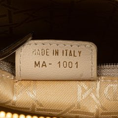 Large Lambskin Cannage Lady Dior