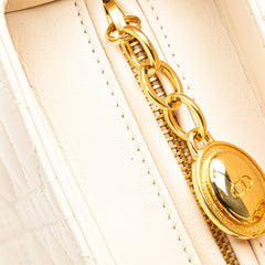 Large Lambskin Cannage Lady Dior