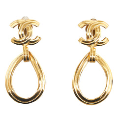 CC Drop Earrings