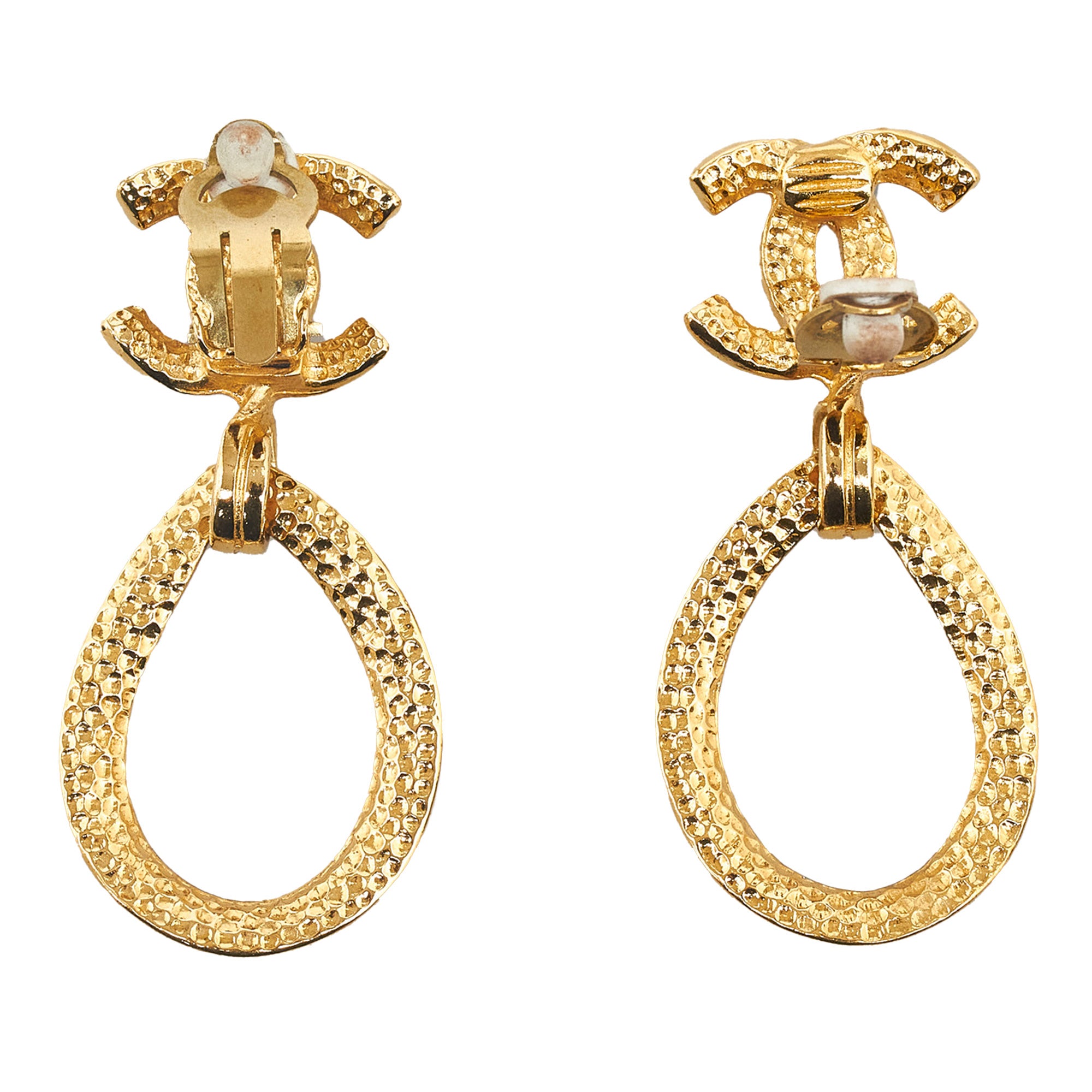 CC Drop Earrings
