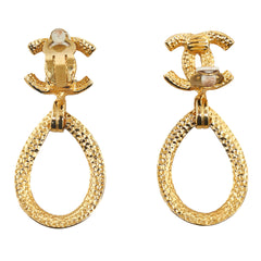 CC Drop Earrings