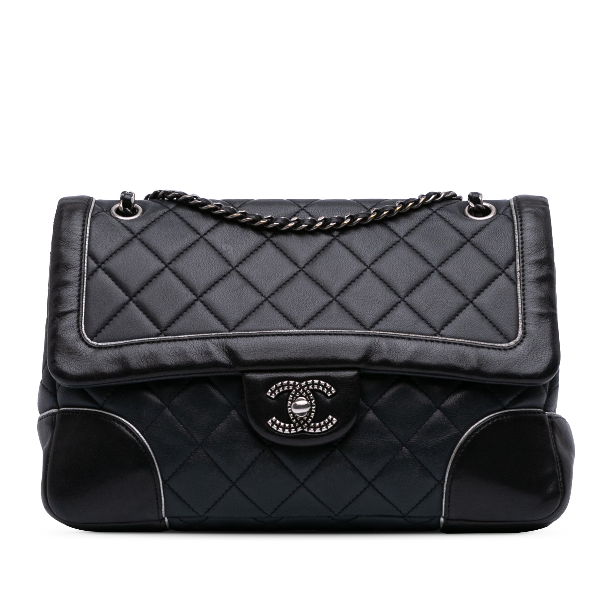 Paris-Salzburg Medium Lambskin Tyrolean Flap