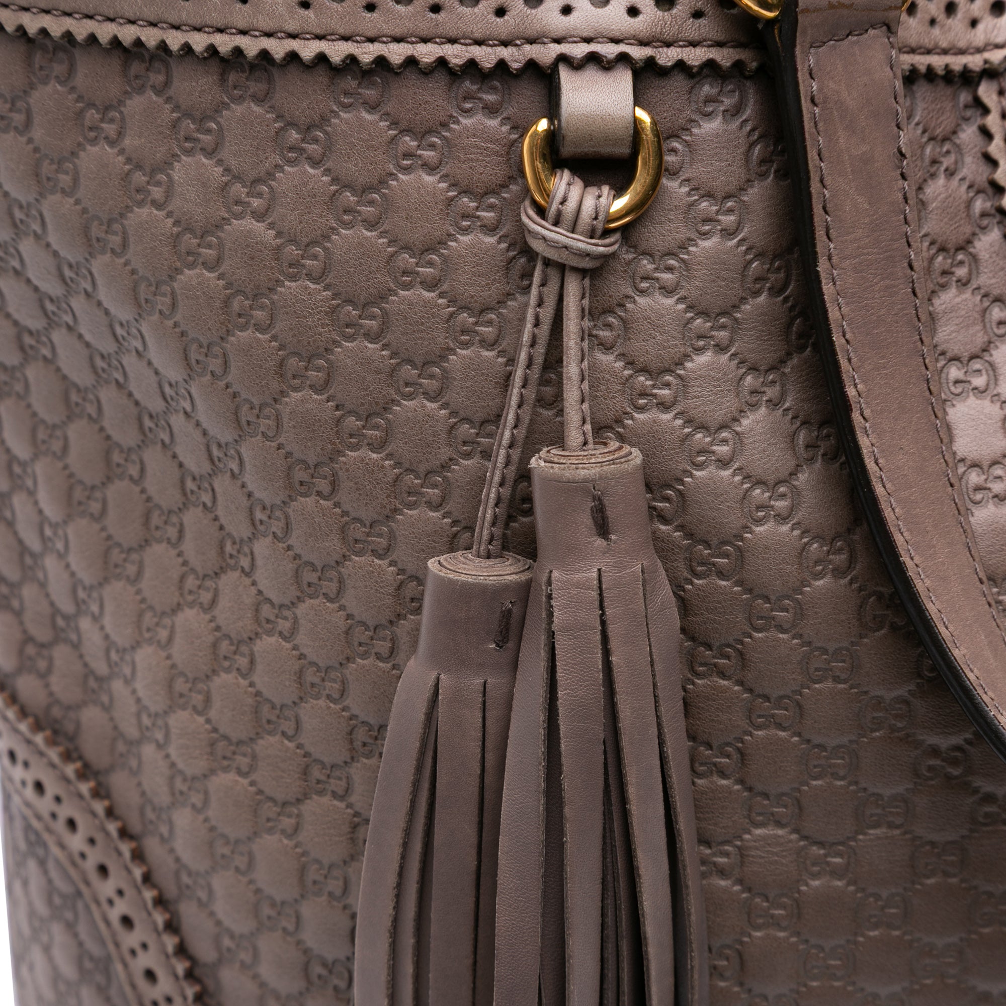 Microguccissima Brogue Duilio Tote
