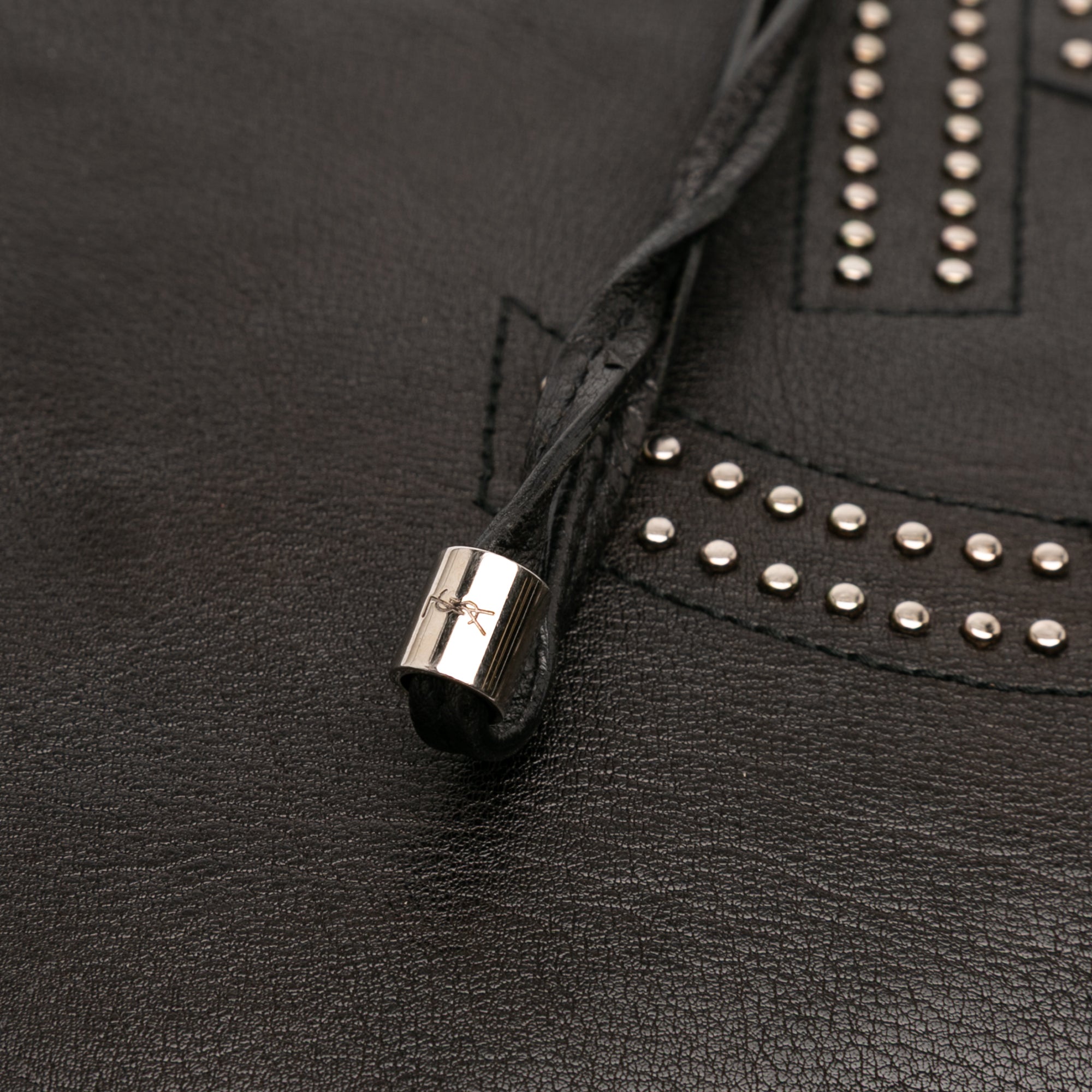 Calfskin Studded Kahala Sac Tote