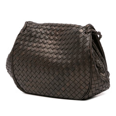 Nappa Intrecciato Flap Crossbody