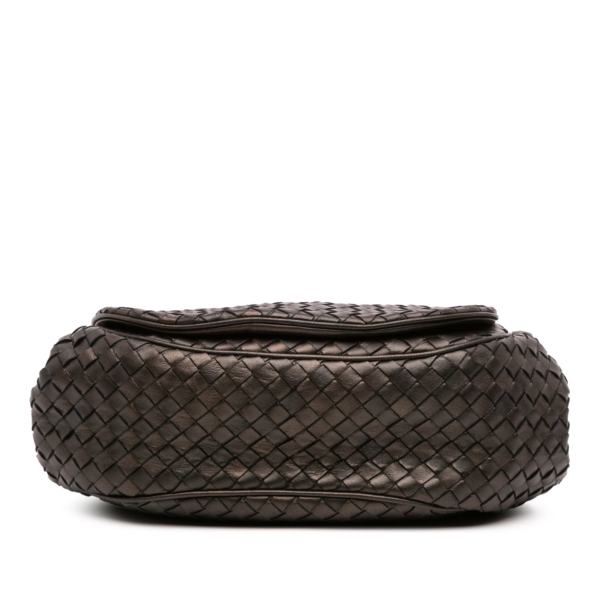 Nappa Intrecciato Flap Crossbody