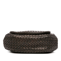 Nappa Intrecciato Flap Crossbody