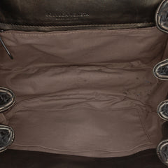 Nappa Intrecciato Flap Crossbody