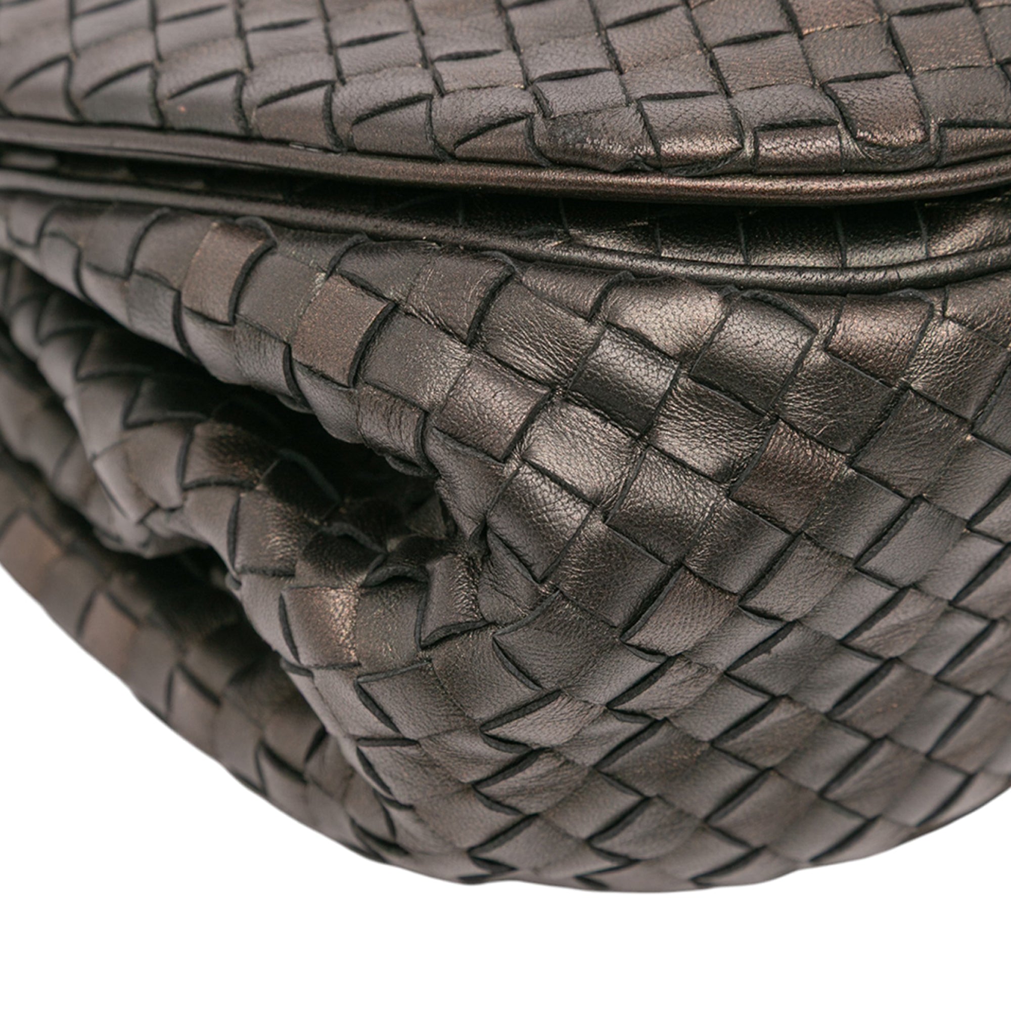 Nappa Intrecciato Flap Crossbody