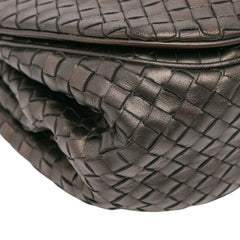 Nappa Intrecciato Flap Crossbody