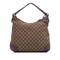 Small GG Canvas Miss GG Hobo